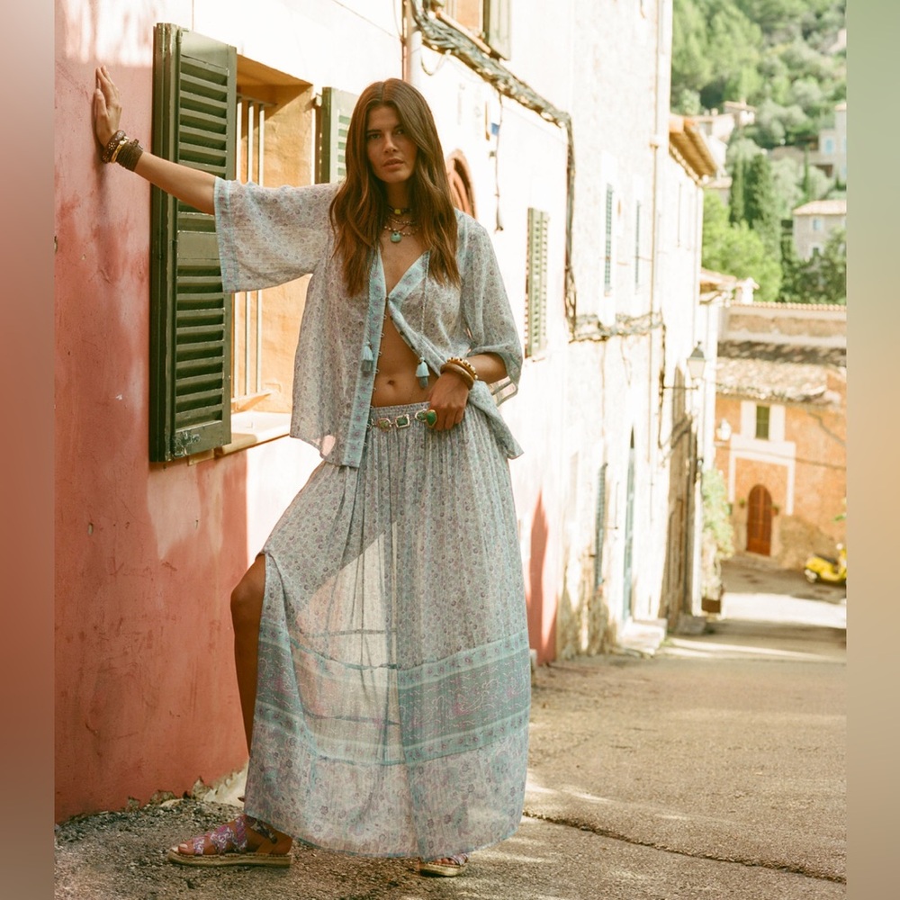 Spell Little Bird Maxi Skirt